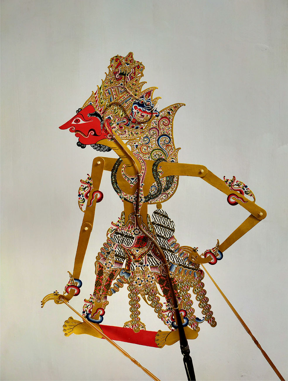 Shadow Puppet Baladewa by Ki Sagio, Griya Kulit, Yogyakarta