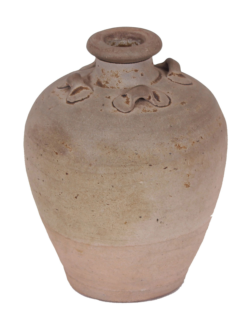 A stoneware small jar