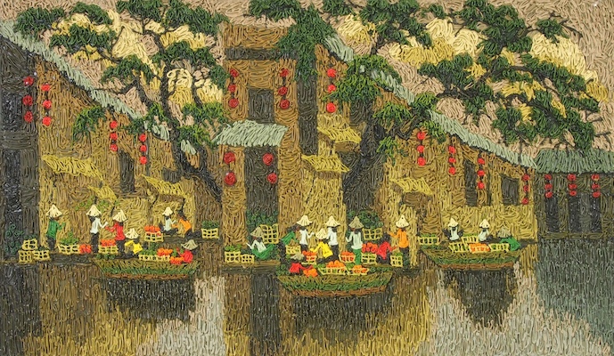 Floating market