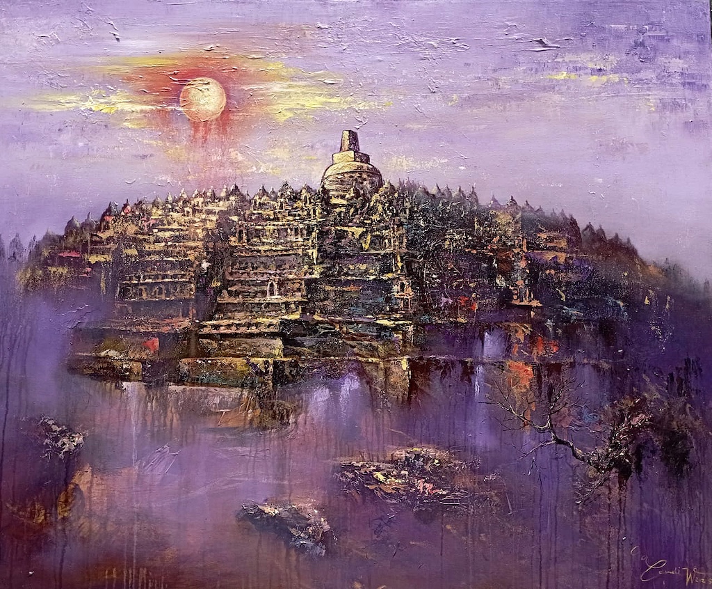 Borobudur Full Moon