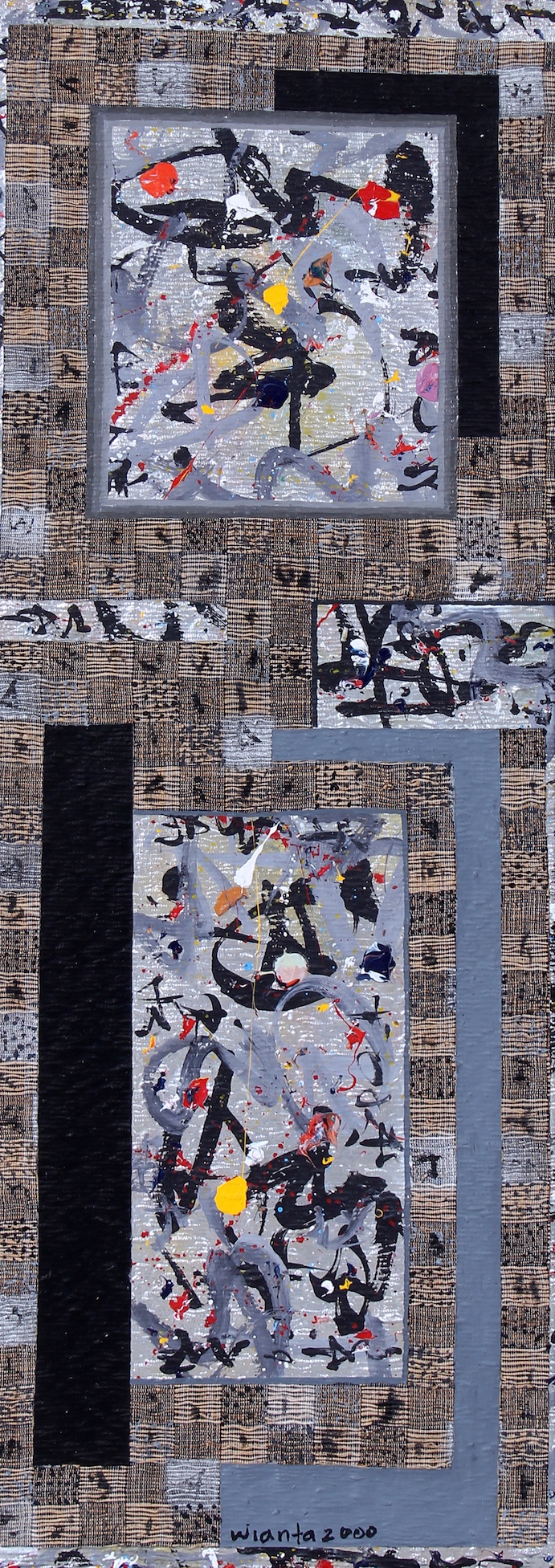 Caligraphy on Silver