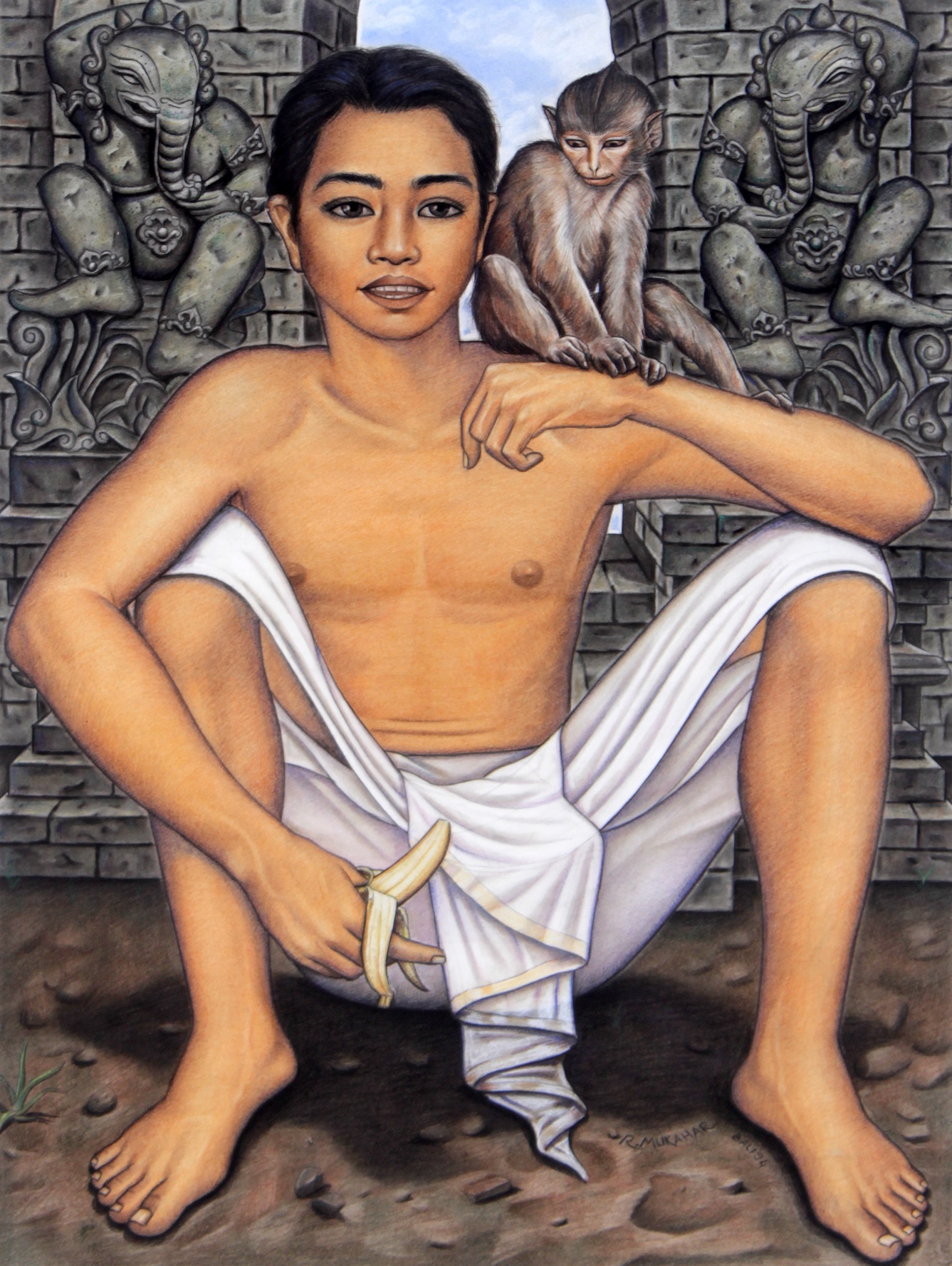 A Young Balinese Man
