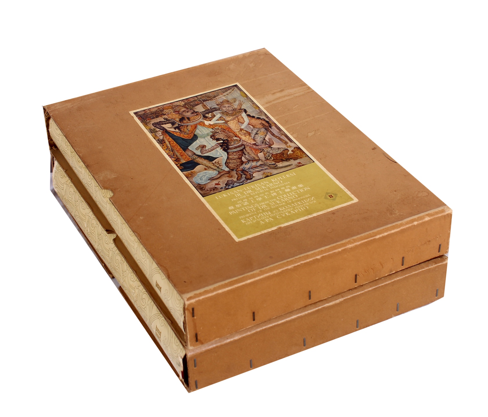 Paintings and Statue from the collection of President Soekarno of The Republic of Indonesia. Vols I & II.