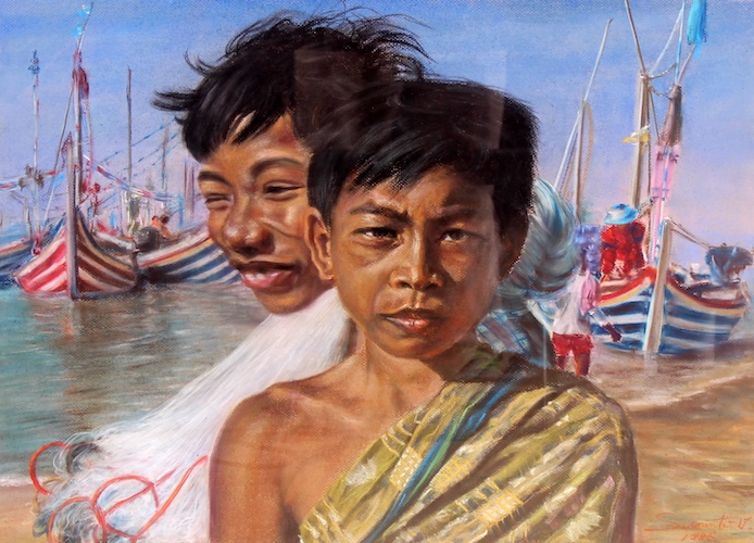 Boys of A Fishing Village