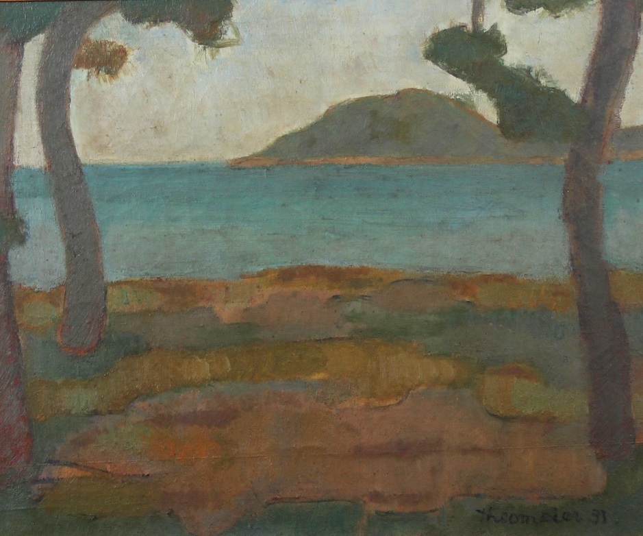 Landscape Near A Beach