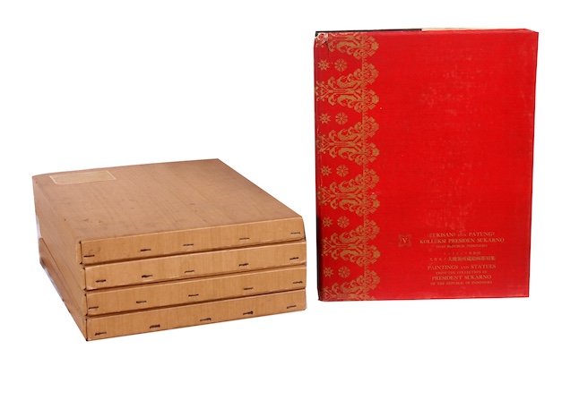 Paintings and Statues from the collection of President Sukarno of The Republic of Indonesia, Vols I - V.
