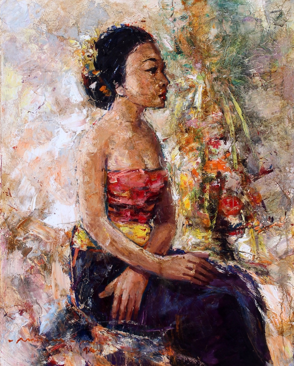 Seated Balinese Woman