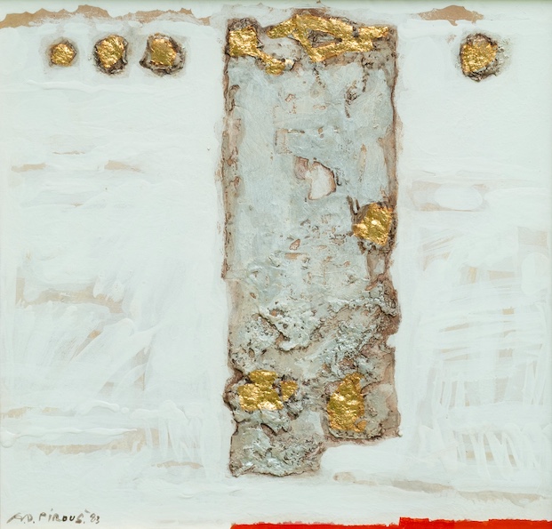 Kilau Emas di Atas Putih