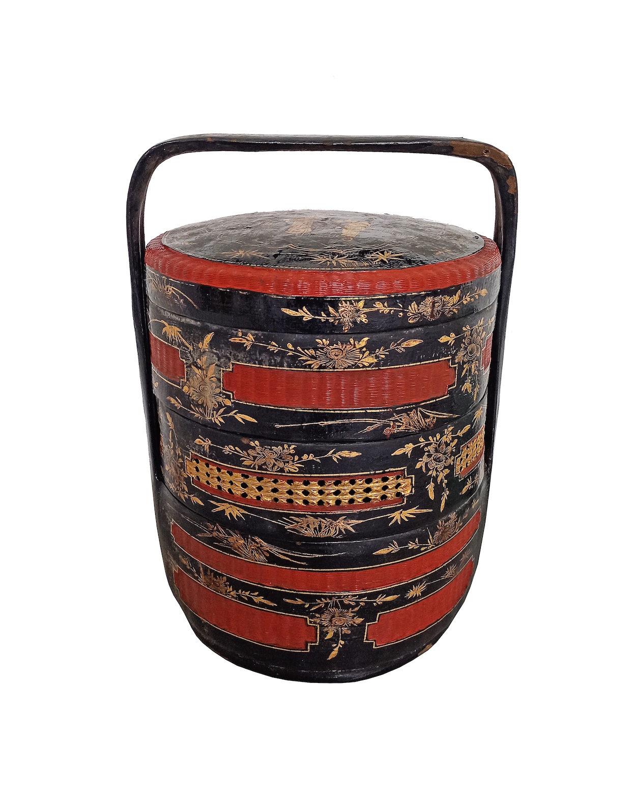 A Chinese gilt decorated basket ( bakul siah ) circa 1935’s