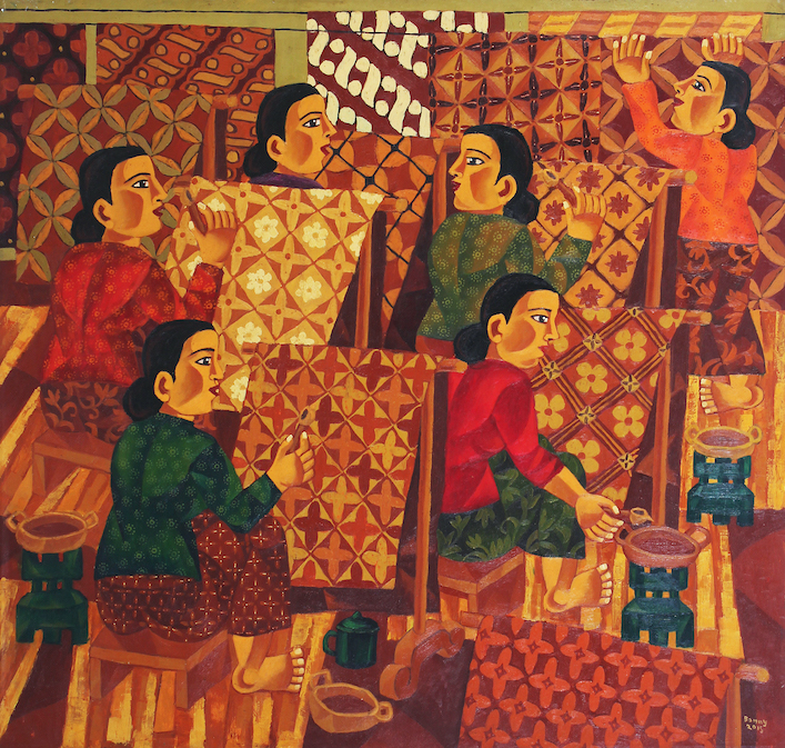 Pengrajin Batik (Batik Craftswomen)