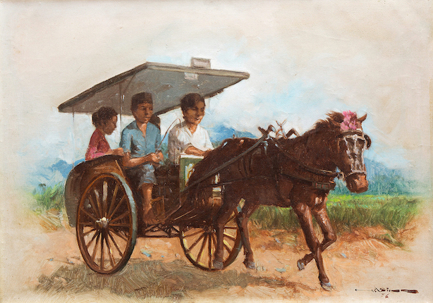 Delman (Horse Cart)