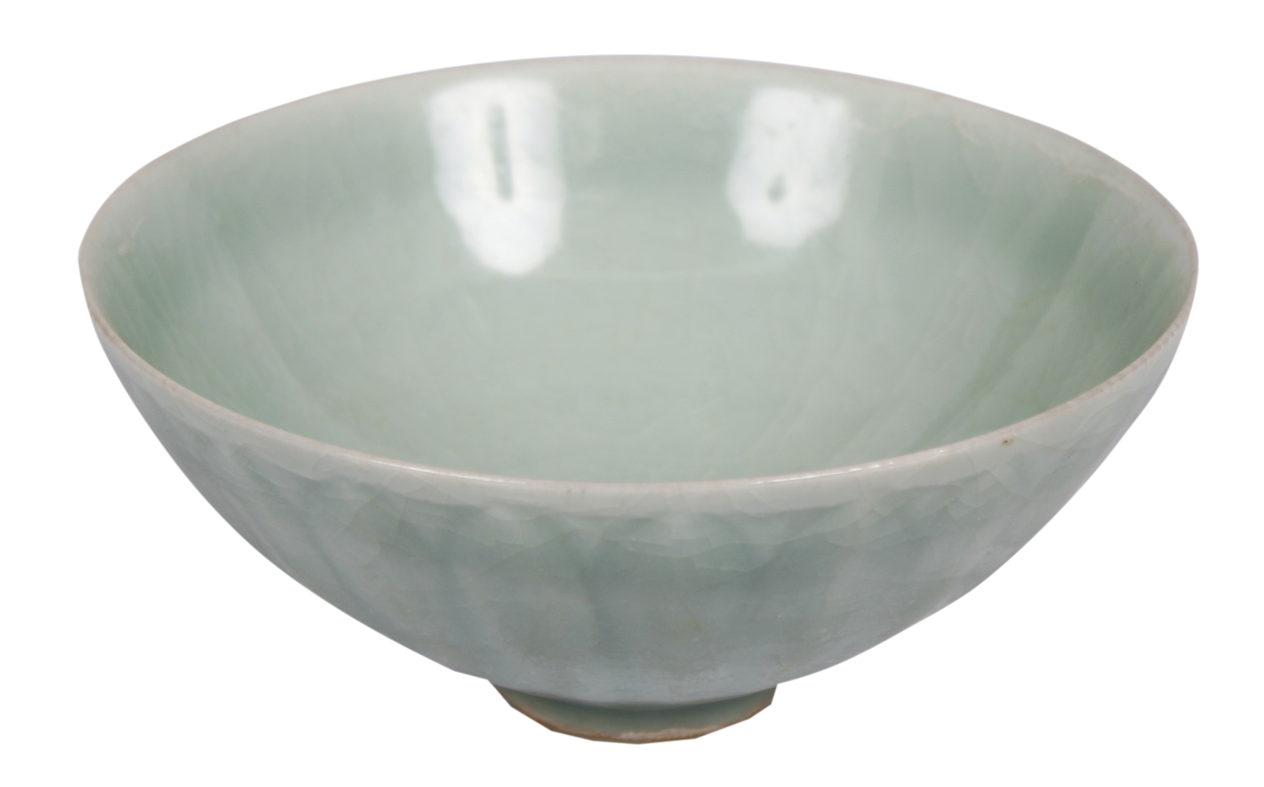 A Longquan celadon lotus bowl