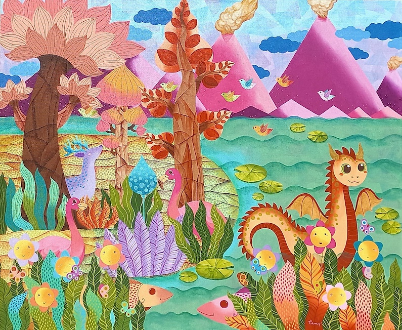 Whimsical Dragon
